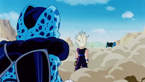 Gohan turns into Super Saiyan 2 Vs Cell | Dragon Ball Z Episode 185 English Dubbed Full HD
