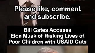 Bill Gates Accuses Elon Musk of Risking Lives of Poor Children with USAID Cuts