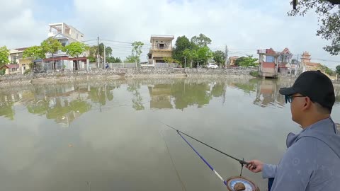 Shad Fly Casting in River Spawning Runs