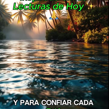 🙏✨Oración Inspirada en las Lecturas de Hoy ✨🙏