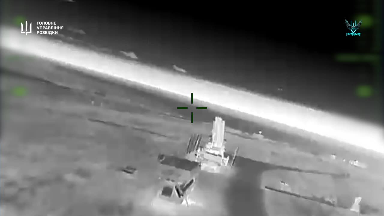 GRU Attack Drones Dodging Air Defenses During Another Attack on Crimea Radar Base