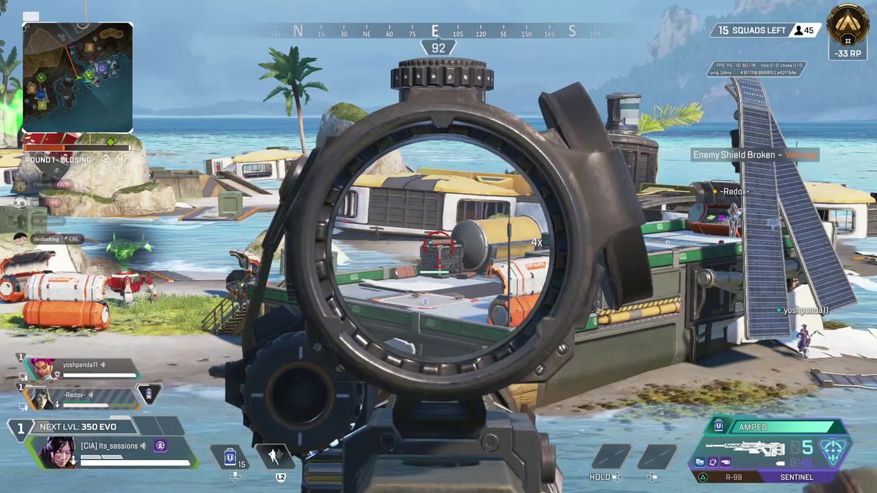 Apex Legends Ranked gameplay (no face cam PT1)