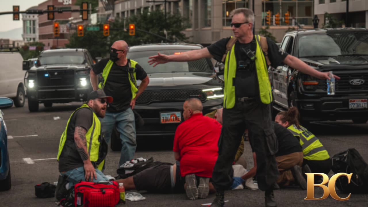 Safety volunteer charged in fatal shooting of ‘No Kings’ protester in Utah