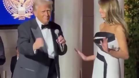 Trump doing his famous dance