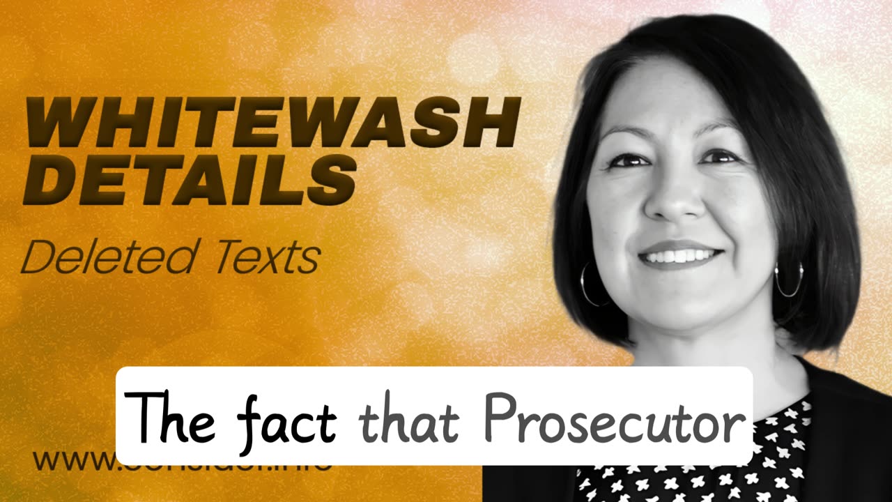 Sample Post: Prosecutor Leesa Manion Whitewash Details