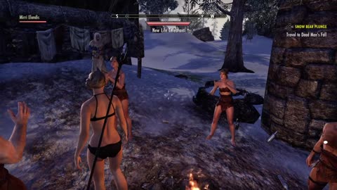 Amanda Snow Bear Plunge
