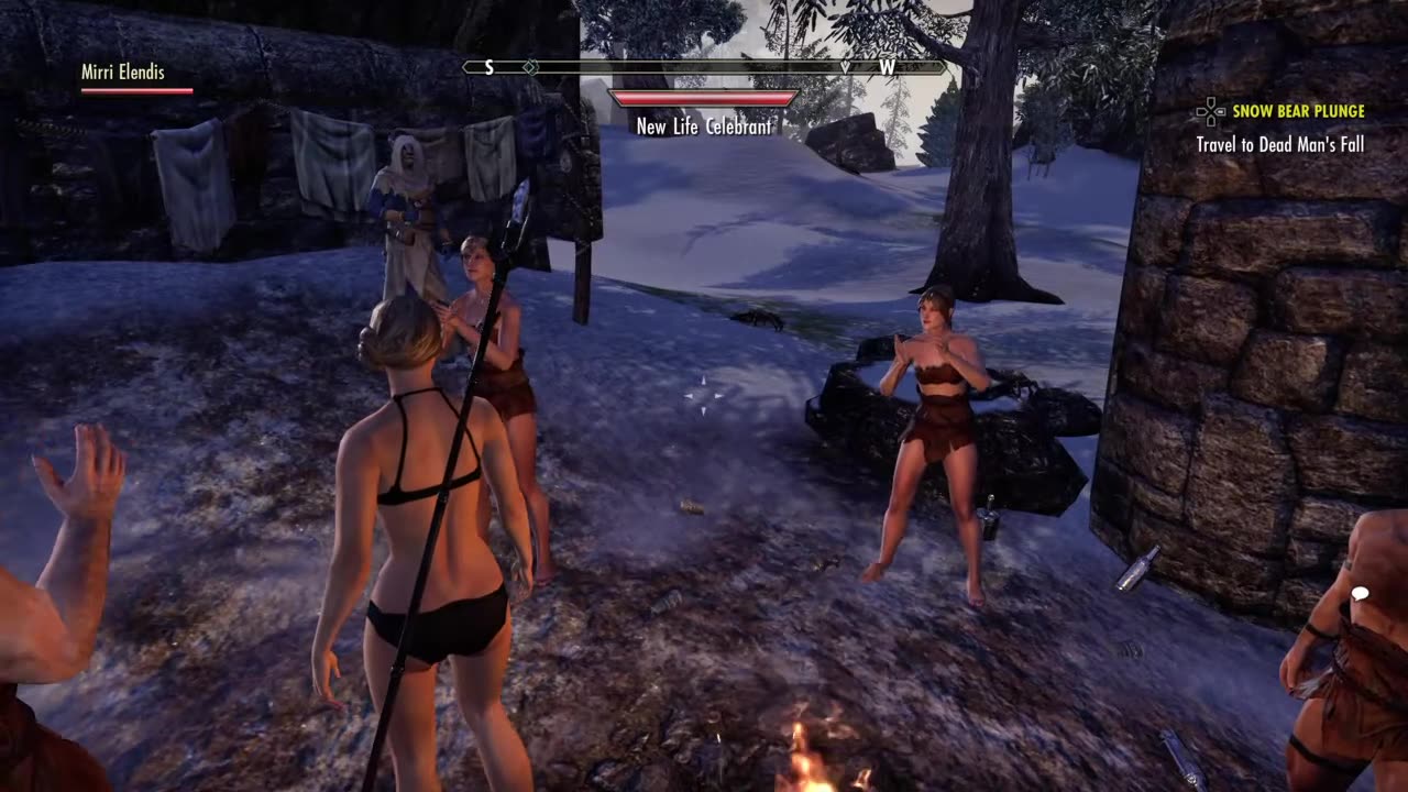 Amanda Snow Bear Plunge