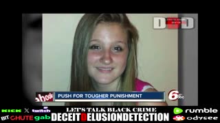 A black male murders his white ex-girlfriend and unborn child