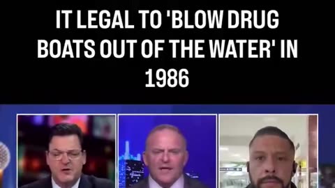 The 1986 Maritime Drug Law Enforcement Act authored by…Chuck Schumer
