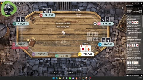 $7,000 Gtd Mystery Bounty Live Tournament Poker