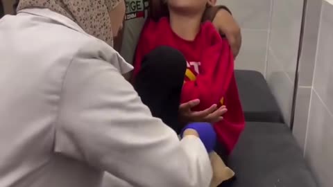 Kids and babies in Gaza endure unimaginable pain and suffering with no pain meds