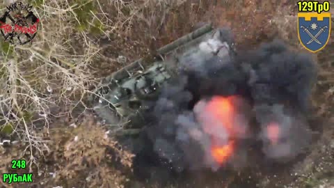 Massive Amounts of Russian Infantry and Heavy Vehicles Are Annihilated in Kursk Oblast