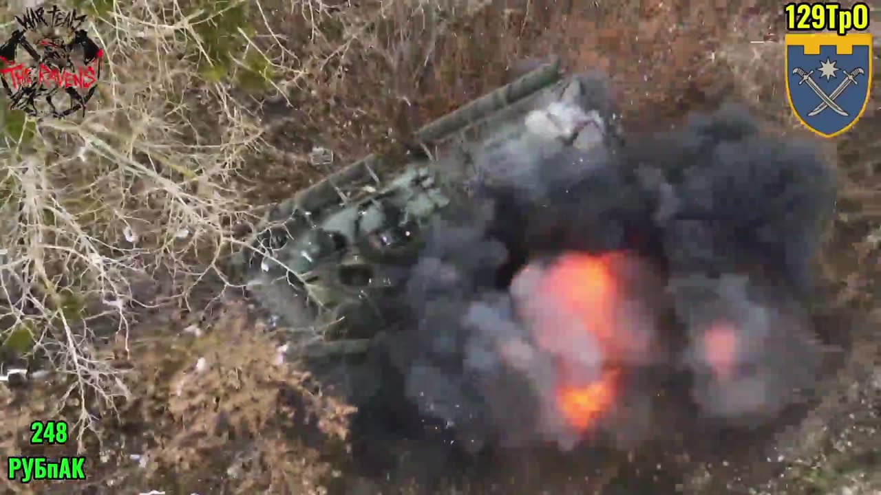 Massive Amounts of Russian Infantry and Heavy Vehicles Are Annihilated in Kursk Oblast