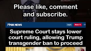 Supreme Court allows Trump Admin's transgender military ban to begin