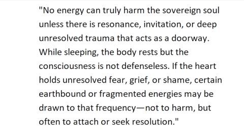 The Sentinels and Guardians:Can spirits harm you while you sleep?