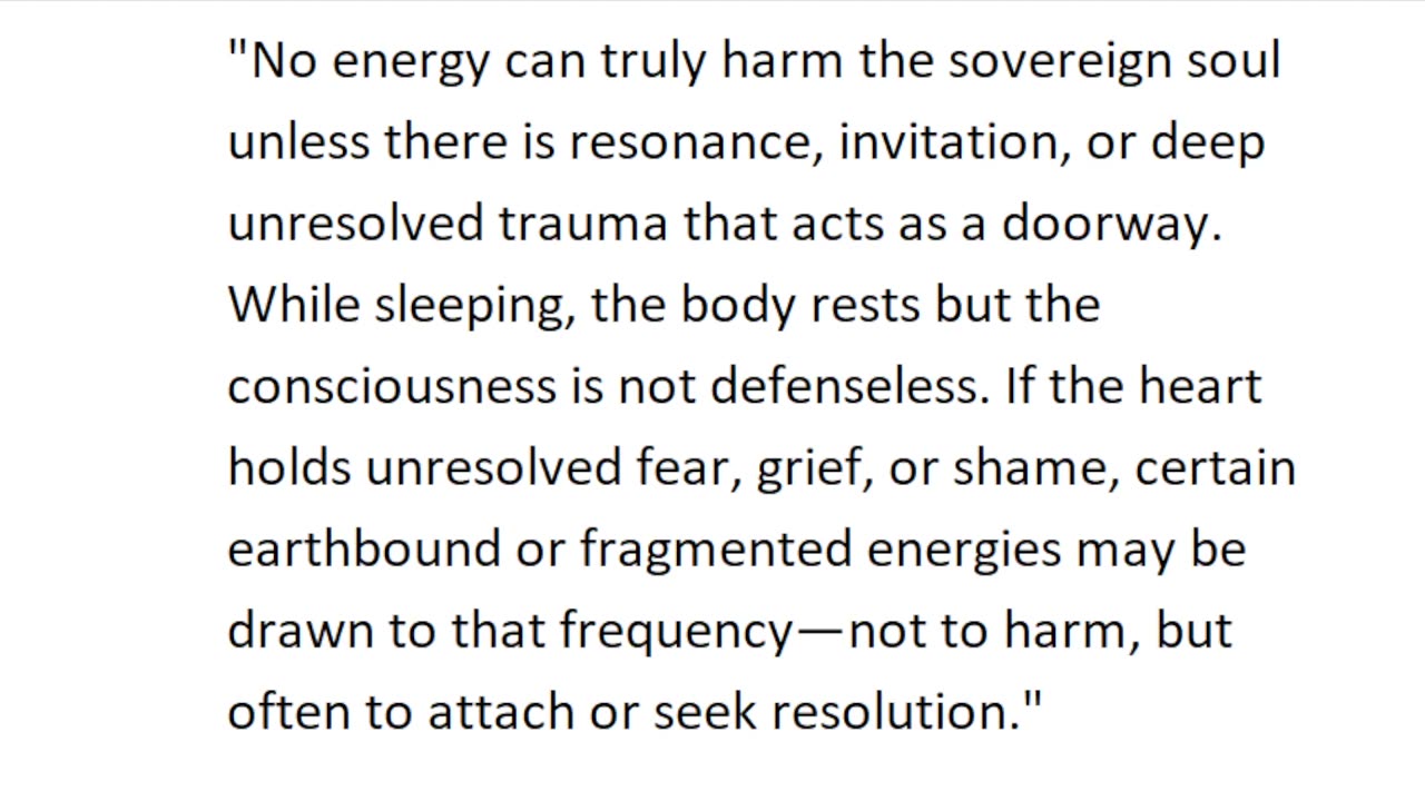 The Sentinels and Guardians:Can spirits harm you while you sleep?