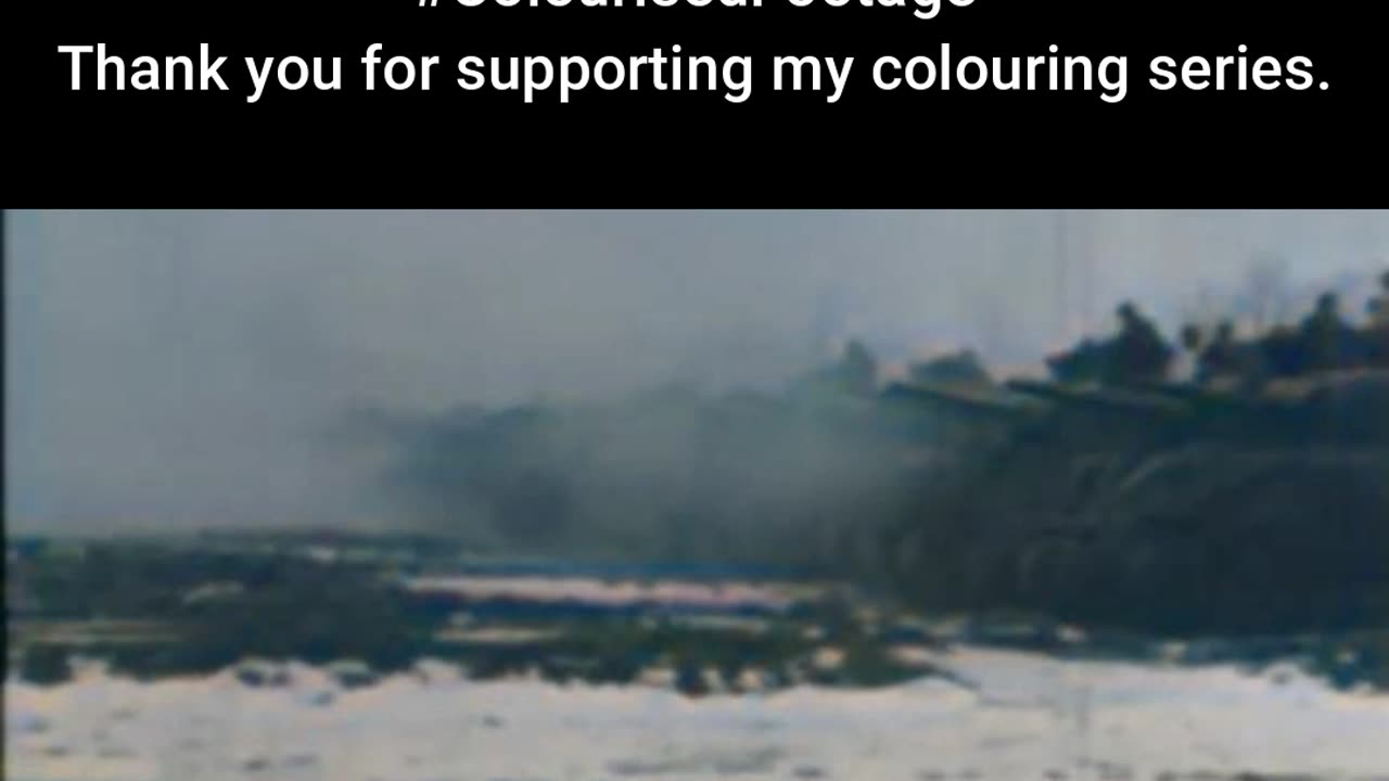 1945 Canadian Tanks Unleashed #ColourisedHistory