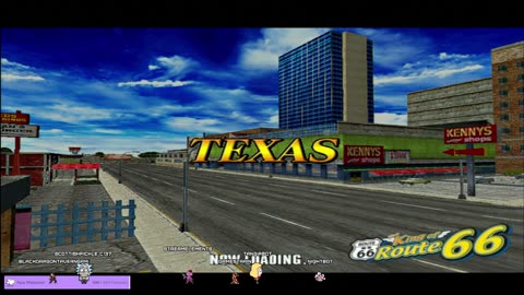 Twas the night before Christmas and I'm racing big rigs! The King of Route 66 on PS2!