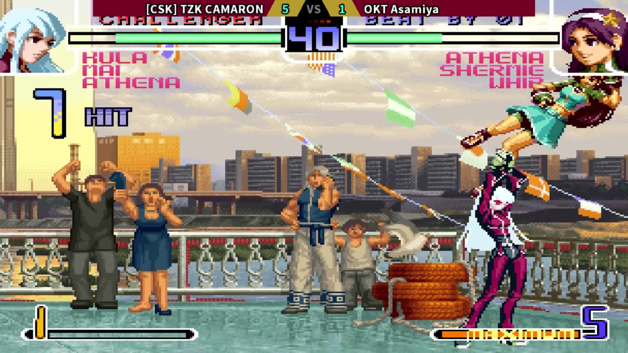 CAMARON vs ASAMIYA