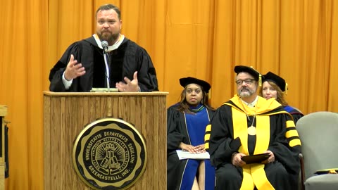 May 19, 2019 - Actor Drew Powell ('Gotham') Addresses His Alma Mater's Class of 2019