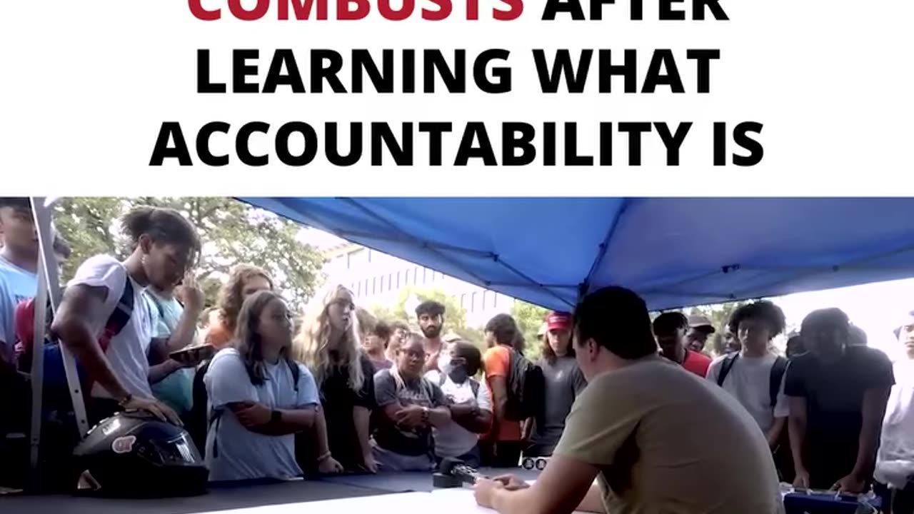 Politics - 2025 Charlie Kirk Educates Entitled Retarded Liberal Commie Objective Subjective Laws