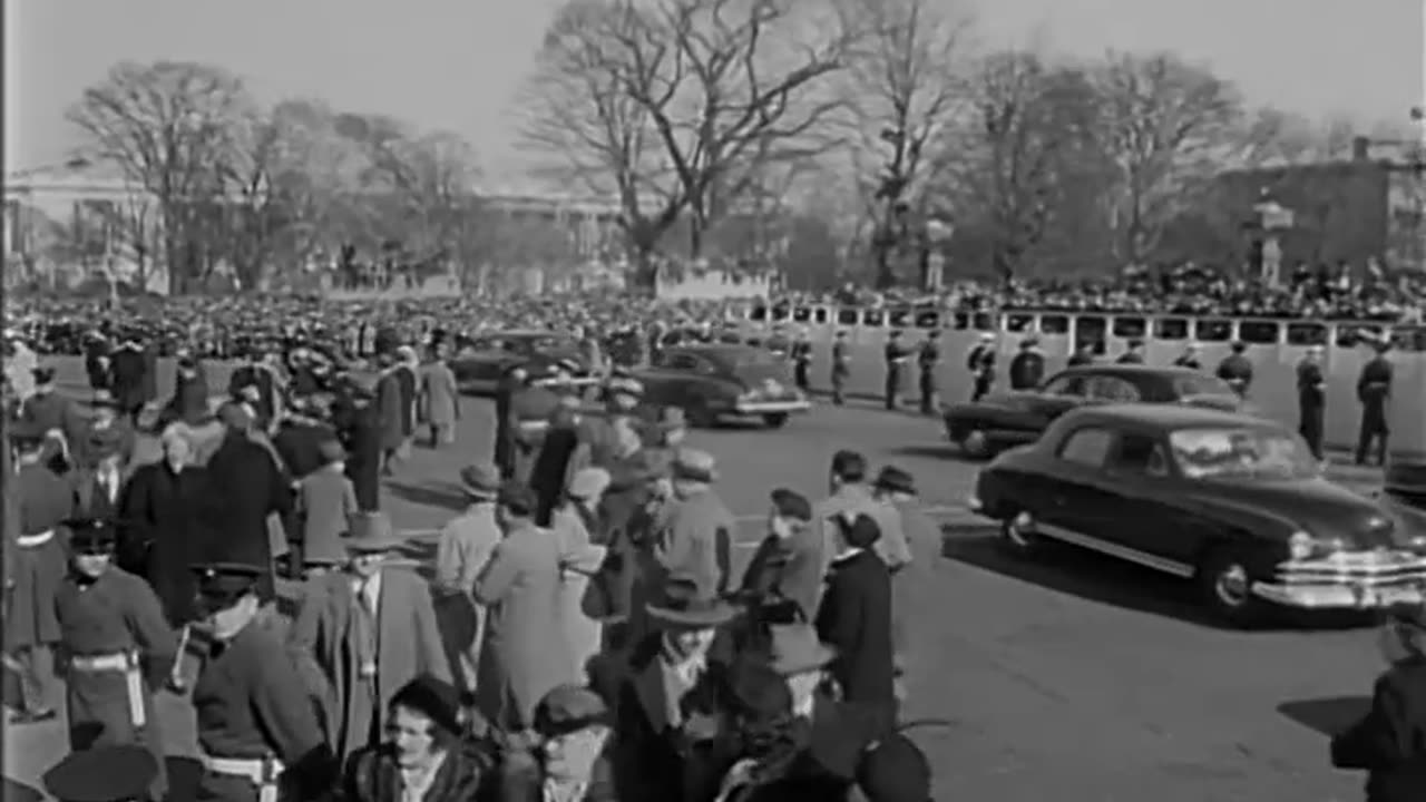 INAUGURATION OF PRES. HARRY S TRUMAN - INAUGURATION OF PRES. HARRY S TRUMAN - 111-adc-10096
