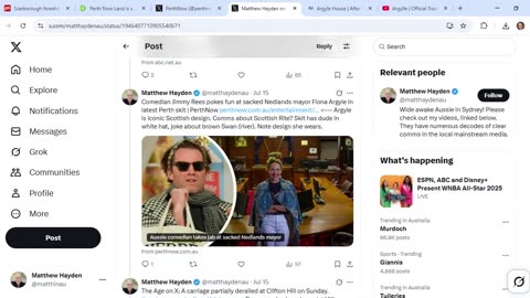 Perth MSM lie factory develops symbolic matrix around argyle theme