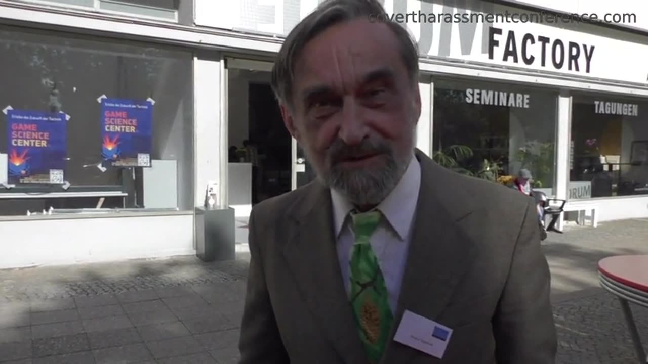 Mojmír Babáček at the Covert Harassment Conference 2015 - Reflection