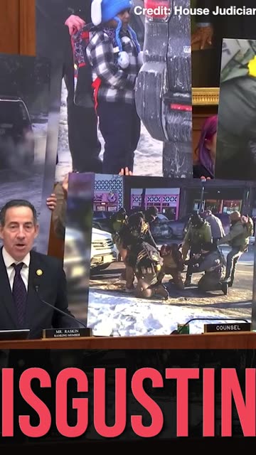 Disgusting! Jamie Raskin Slanders ICE Officers as Thugs and "Domestic Terrorists"