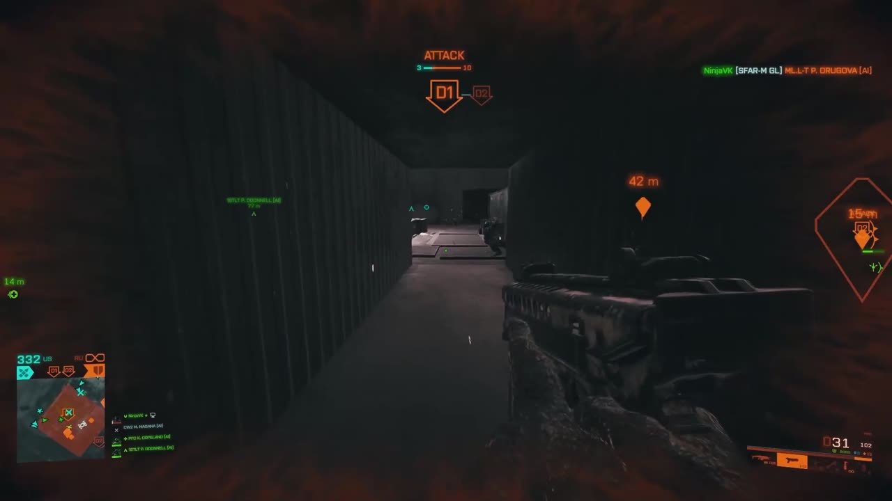 Battlefield 2042 – Fast Takedowns with SMG Loadout | No HUD Operator Cinematic