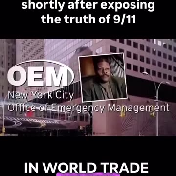 This man died shortly after this interview of 911