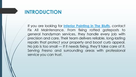 If you are looking for Interior Painting in The Bluffs
