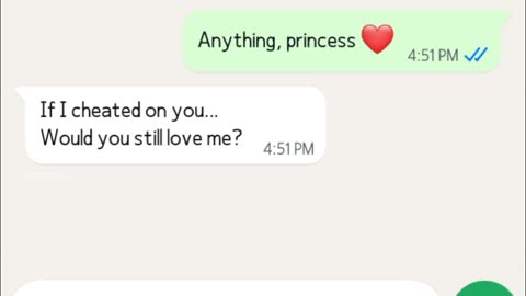 funny chat of Gf and Bf