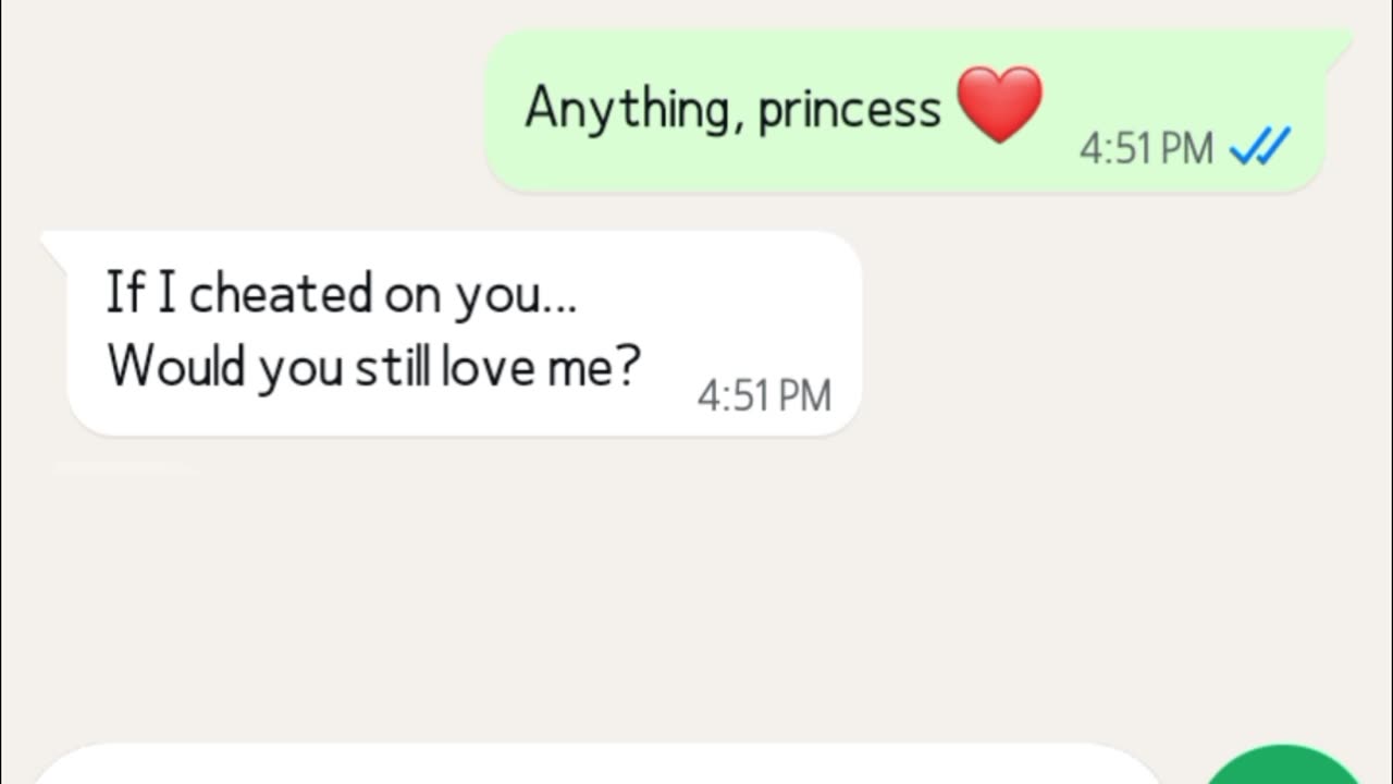 funny chat of Gf and Bf
