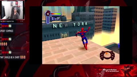 Hilarious clip from Dark_Uly's stream (Spider-man PS1)
