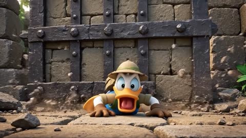 “Donald Duck – The Lost Gem Adventure | 90 Second Cartoon Story”