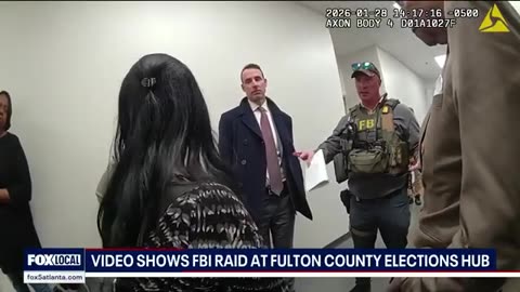 BODYCAM: Nothing to Hide? Fulton County Panics While FBI Hauls Off 2020 Ballot Boxes