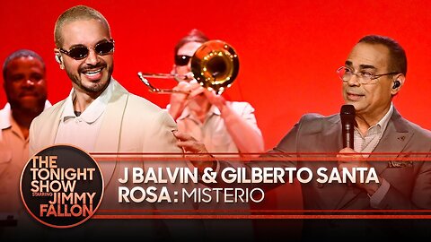 J Balvin and Gilberto Santa Rosa: Misterio | The Tonight Show Starring Jimmy Fallon