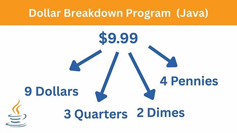 Dollar Breakdown Program | Java