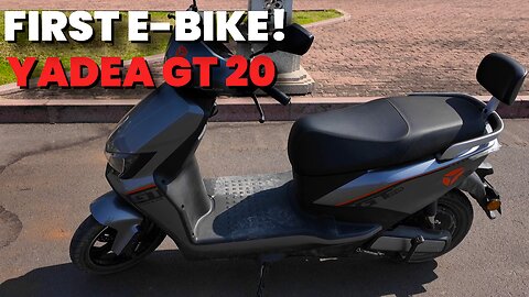 My FIRST E-Bike! Yadea GT20 Initial Review