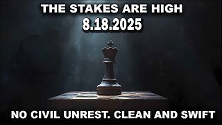 And We Know 8.18.25: "TRUMP Meeting With PUTIN Major COMMS, The STAKES Are HIGH, No CIVIL UNREST"