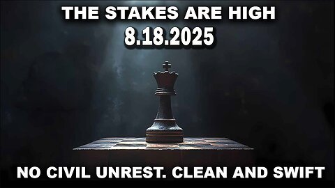 And We Know 8.18.25: "TRUMP Meeting With PUTIN Major COMMS, The STAKES Are HIGH, No CIVIL UNREST"
			