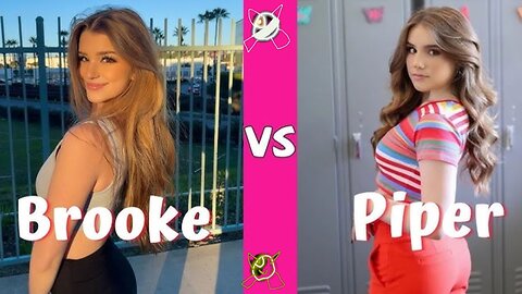 Brooke Monk VS piperrockelle Big Bank TikTok Battle 