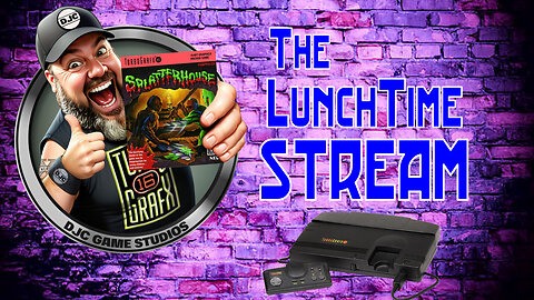 The LunchTime Stream - LIVE Retro Gaming on Turbografx 16