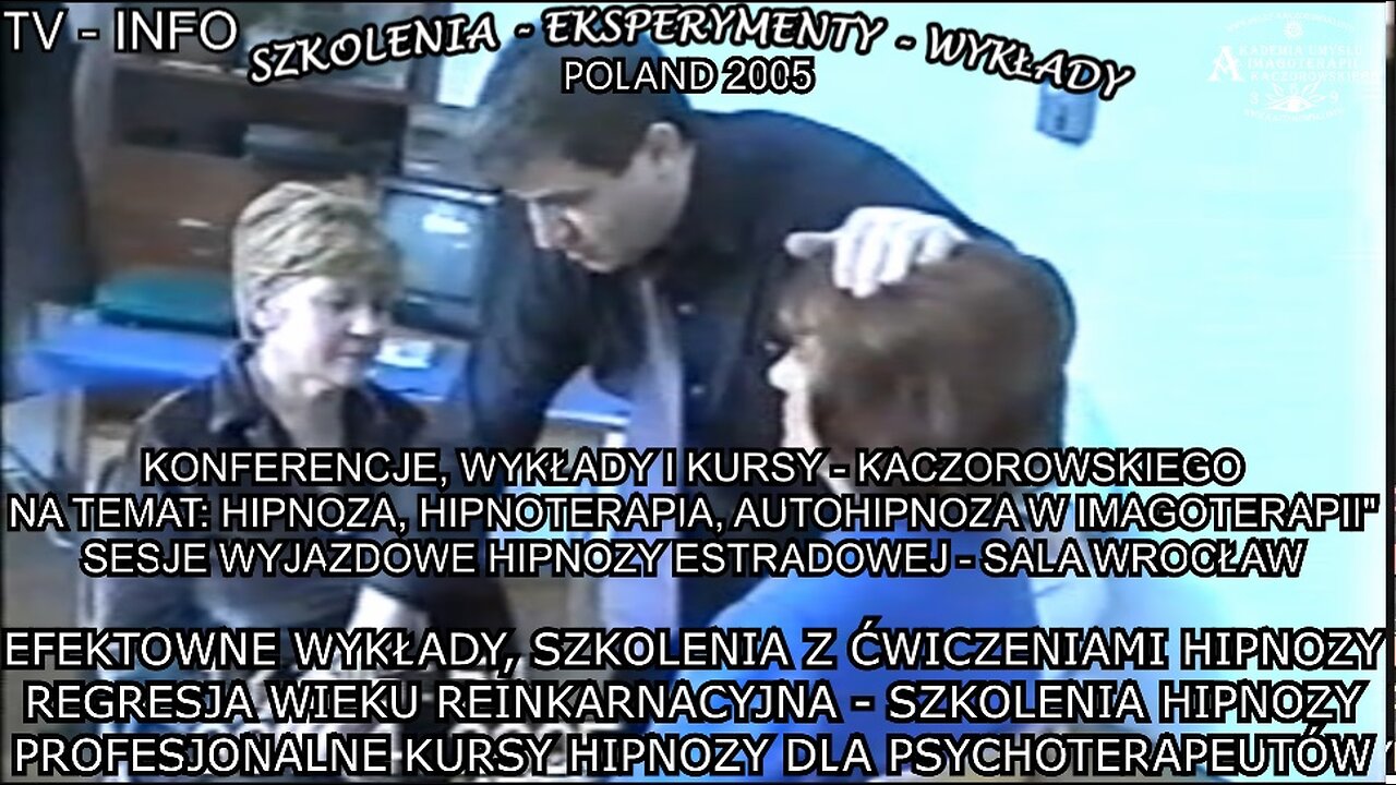 EFEKTOWNE WYKLADY SZKOLENIA Z ĆWICZENIAMI HIPNOZY, REGRESJA WIEKU REINKARNACYJNA - SZKOLENIA HIPNOZY