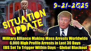 Situation Update 9.21.25 - Trump's Executive Orders, GITMO Update; Trump's Global Military Alliance