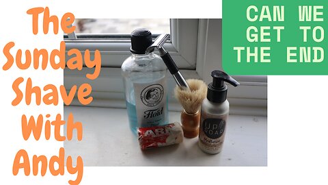 Andy's Sunday Shave with Arko Soap Stick Can I make it to the End