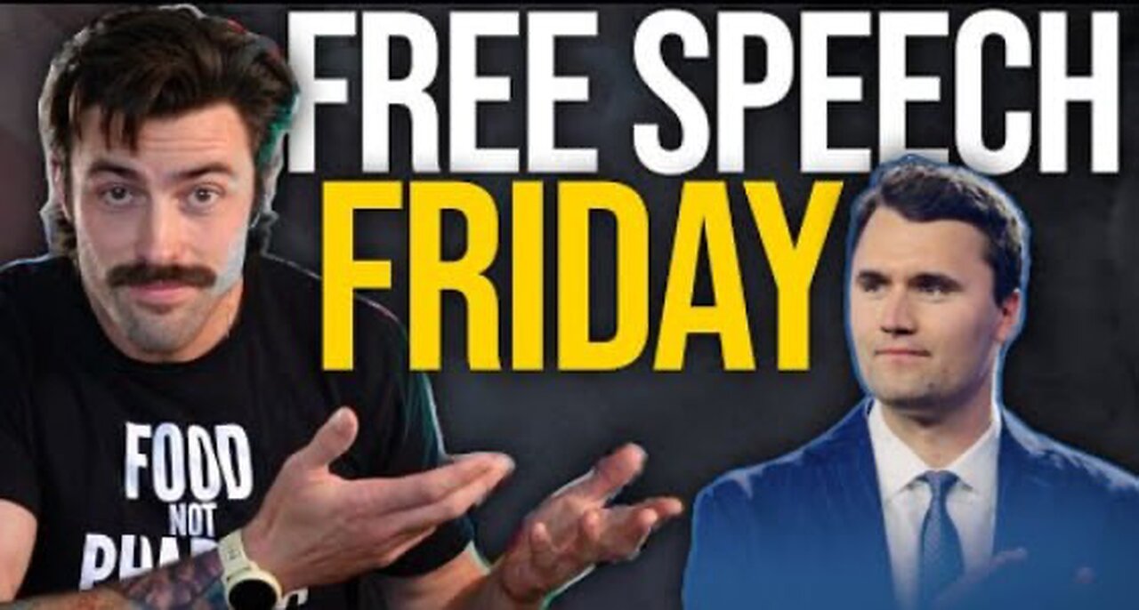Free Speech Friday: Who shot Charlie Kirk?
