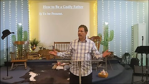 A Father's in Today's World by Pastor Chuck Cannizzaro (Main Service)