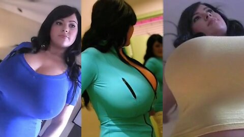 Colorful Top Tryouts by British model Rachel Aldana